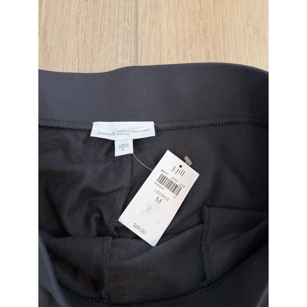 J.Jill Women’s Licorice Pure Jill Affinity Slim Leg Pant Sz M - Picture 5 of 9